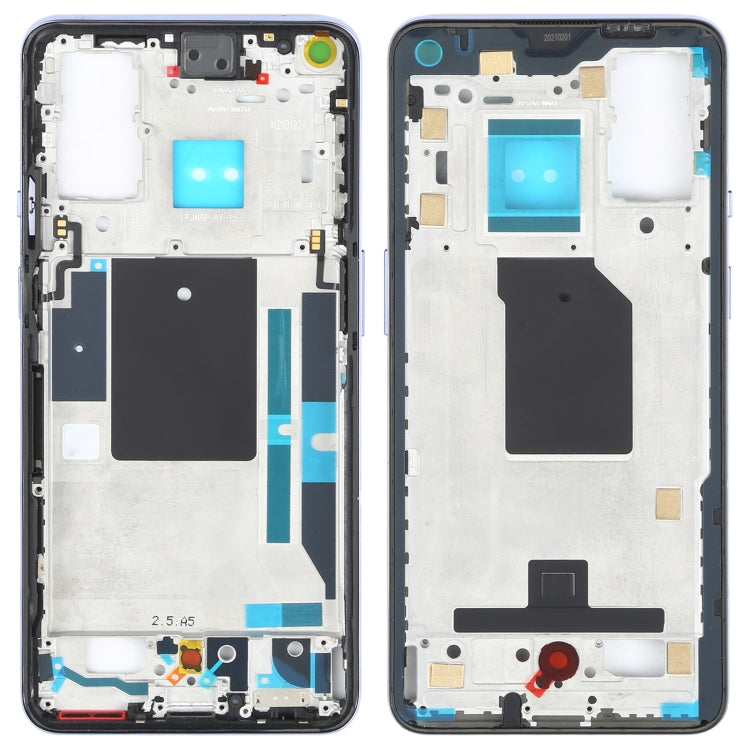 For OnePlus 9 (EU/NA Version) Middle Frame Bezel Plate (Purple) - Frame Bezel Plate by buy2fix | Online Shopping UK | buy2fix
