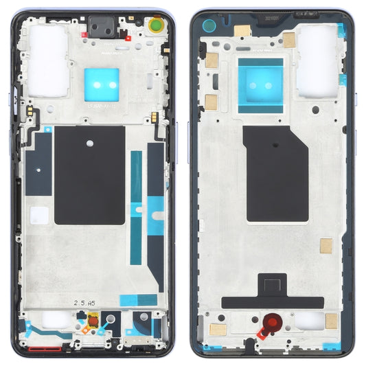 For OnePlus 9 (EU/NA Version) Middle Frame Bezel Plate (Purple) - Frame Bezel Plate by buy2fix | Online Shopping UK | buy2fix