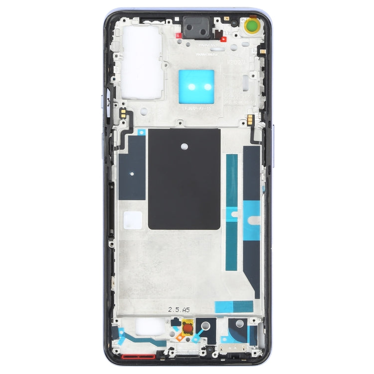 For OnePlus 9 (EU/NA Version) Middle Frame Bezel Plate (Purple) - Frame Bezel Plate by buy2fix | Online Shopping UK | buy2fix