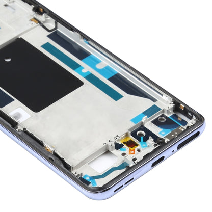 For OnePlus 9 (EU/NA Version) Middle Frame Bezel Plate (Purple) - Frame Bezel Plate by buy2fix | Online Shopping UK | buy2fix