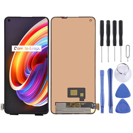 Original Super AMOLED Material LCD Screen and Digitizer Full Assembly for OPPO Realme X7 Pro RMX2121 RMX2111(Black) - LCD Screen by buy2fix | Online Shopping UK | buy2fix