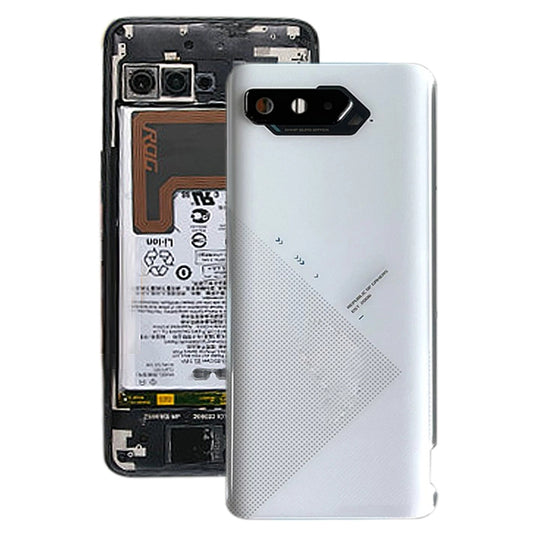 Original Battery Back Cover for Asus ROG Phone 5 ZS673KS(White) - Back Cover by buy2fix | Online Shopping UK | buy2fix