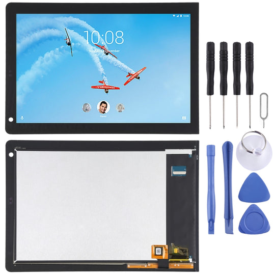 10-poliger LCD-Bildschirm und Digitizer-Vollmontage für Lenovo SD-X701B (Schwarz)