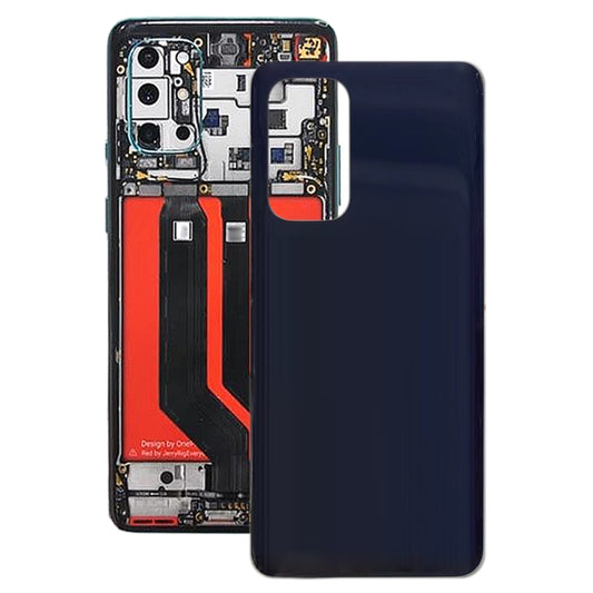 For OnePlus 9 Glass Battery Back Cover (Black) - Back Cover by buy2fix | Online Shopping UK | buy2fix