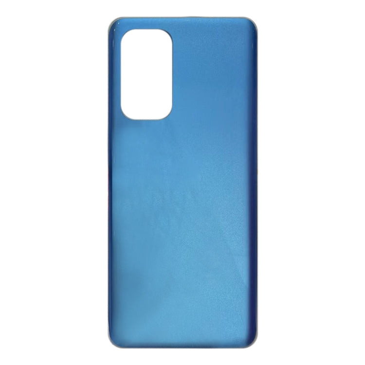 For OnePlus 9 Glass Battery Back Cover (Blue) - Back Cover by buy2fix | Online Shopping UK | buy2fix