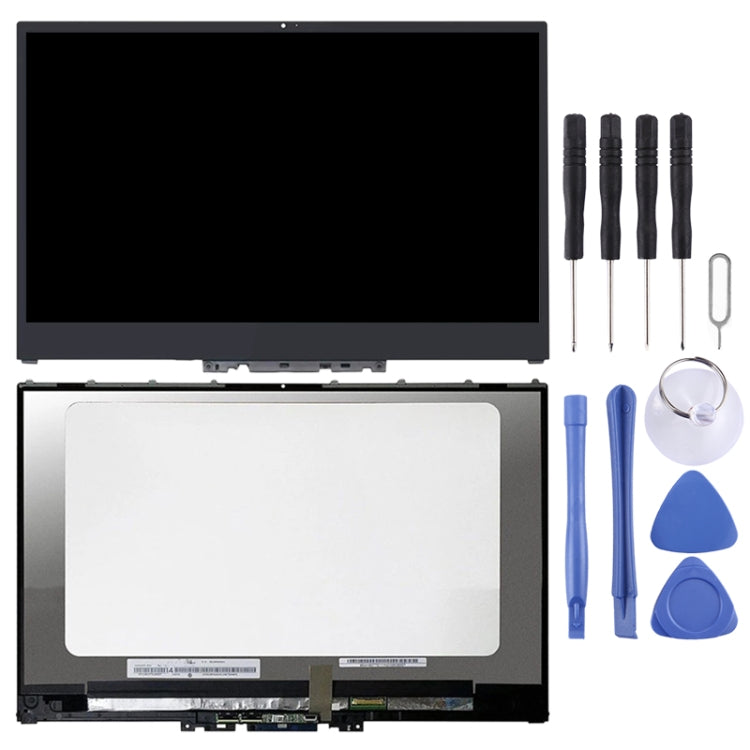 1920 x 1080 FHD 30 Pin OEM LCD Screen for Lenovo Yoga 720-15 720-15IKB Digitizer Full Assembly with Frame (Black) - LCD Screen by buy2fix | Online Shopping UK | buy2fix