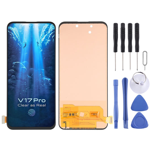 TFT Material LCD Screen and Digitizer Full Assembly (Not Supporting Fingerprint Identification) for Vivo V17 Pro - LCD Screen by buy2fix | Online Shopping UK | buy2fix