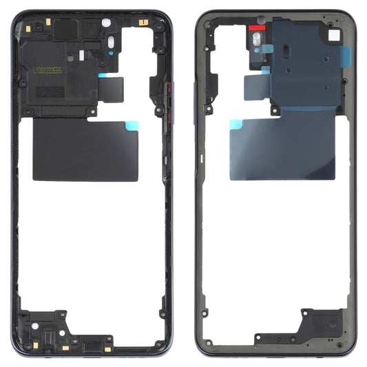 Middle Frame Bezel Plate for Xiaomi Redmi Note 10 M2101K7AI M2101K7AG(Black) - Frame Bezel Plate by buy2fix | Online Shopping UK | buy2fix