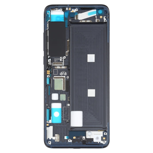 Original Front Housing LCD Frame Bezel Plate for Xiaomi Mi 10S(Black) - Frame Bezel Plate by buy2fix | Online Shopping UK | buy2fix