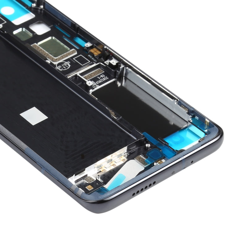 Original Front Housing LCD Frame Bezel Plate for Xiaomi Mi 10S(Black) - Frame Bezel Plate by buy2fix | Online Shopping UK | buy2fix