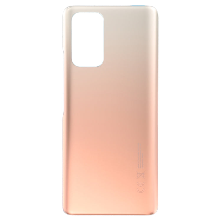 Original Battery Back Cover for Xiaomi Redmi Note 10 Pro Max / Redmi Note 10 Pro 4G / Redmi Note 10 Pro (India) M2101K6P M2101K6G M2101K6I M2101K7AI M2101K7AG(Gold) - Back Cover by buy2fix | Online Shopping UK | buy2fix