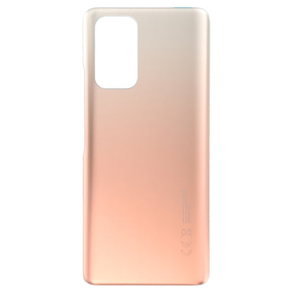 Original Battery Back Cover for Xiaomi Redmi Note 10 Pro Max / Redmi Note 10 Pro 4G / Redmi Note 10 Pro (India) M2101K6P M2101K6G M2101K6I M2101K7AI M2101K7AG(Gold) - Back Cover by buy2fix | Online Shopping UK | buy2fix