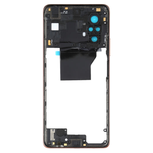 Original Middle Frame Bezel Plate for Xiaomi Redmi Note 10 Pro Max / Redmi Note 10 Pro / Redmi Note 10 Pro (India)  M2101K6P M2101K6G M2101K6I(Gold) - Frame Bezel Plate by buy2fix | Online Shopping UK | buy2fix