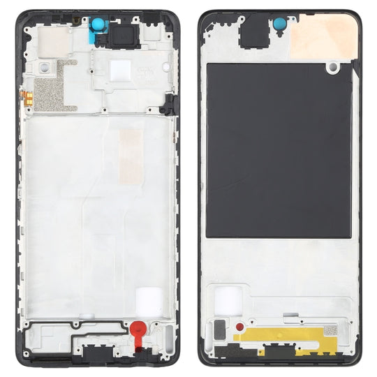 Plaque de lunette de cadre LCD de boîtier avant d'origine pour Xiaomi Redmi Note 10 Pro Max / Redmi Note 10 Pro / Redmi Note 10 Pro (Inde) M2101K6P M2101K6G M2101K6I (noir)