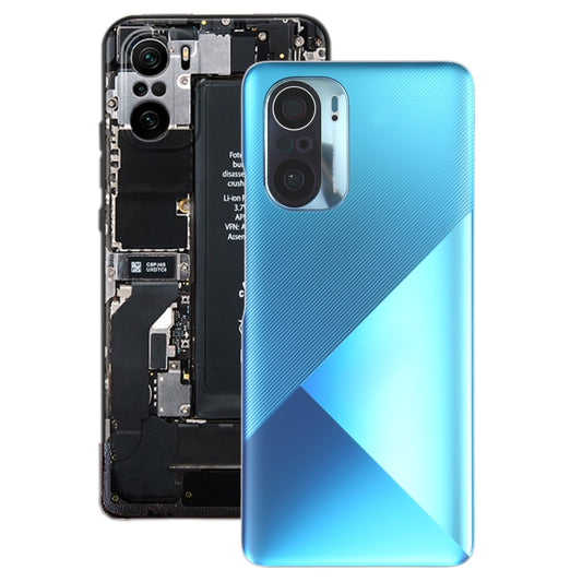 Original Battery Back Cover for Xiaomi Poco F3 M2012K11AG(Blue) - Back Cover by buy2fix | Online Shopping UK | buy2fix