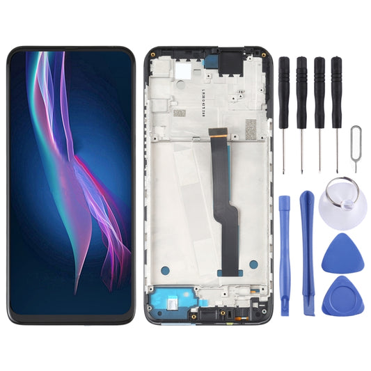 TFT LCD Screen for Motorola One Fusion+ PAKF0002IN Digitizer Full Assembly with Frame (Black) - LCD Screen by buy2fix | Online Shopping UK | buy2fix