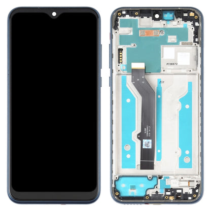 TFT LCD Screen for Motorola Moto E (2020)Digitizer Full Assembly with Frame (Blue) - LCD Screen by buy2fix | Online Shopping UK | buy2fix