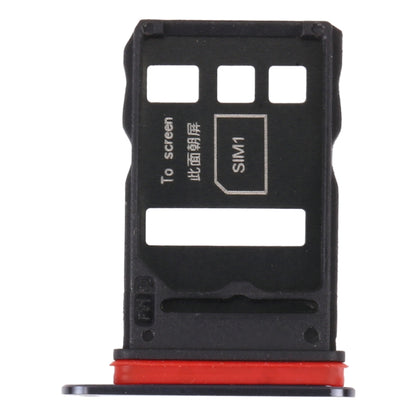 SIM Card Tray + SIM Card Tray for Honor V40 5G(Black) by buy2fix