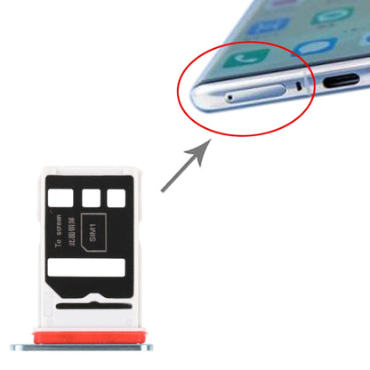 SIM Card Tray + SIM Card Tray for Huawei Nova 8 Pro 5G (Green) by buy2fix