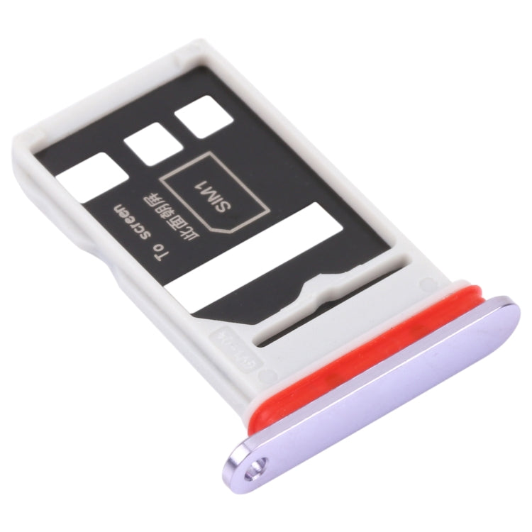 SIM Card Tray + SIM Card Tray for Huawei Nova 8 Pro 5G (Purple) by buy2fix