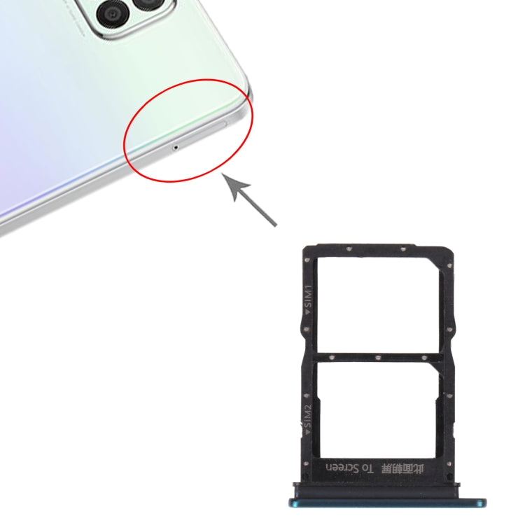 SIM Card Tray + SIM Card Tray for Huawei Nova 8 SE (Green) by buy2fix