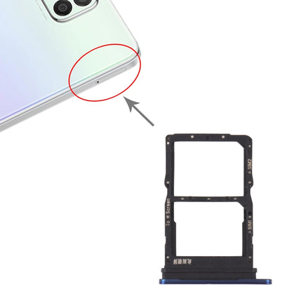 SIM Card Tray + SIM Card Tray for Huawei Nova 8 SE (Blue) by buy2fix