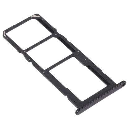 SIM Card Tray + SIM Card Tray + Micro SD Card Tray for Huawei Y7a (Black) by buy2fix