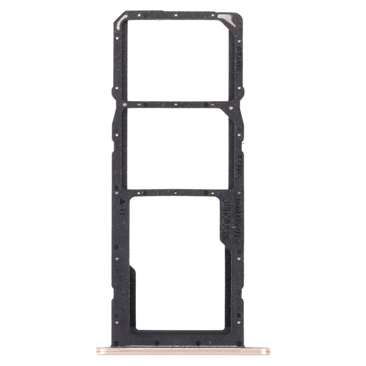 SIM Card Tray + SIM Card Tray + Micro SD Card Tray for Huawei Y7a (Gold) by buy2fix