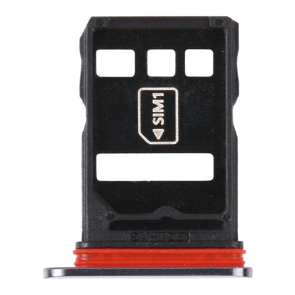 SIM Card Tray + NM Card Tray for Huawei Mate 40 (Black) by buy2fix