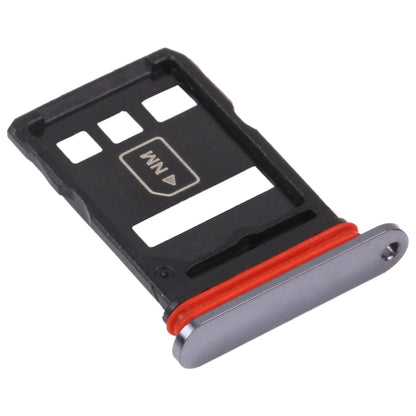 SIM Card Tray + NM Card Tray for Huawei Mate 40 (Black) by buy2fix