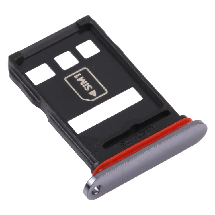 SIM Card Tray + NM Card Tray for Huawei Mate 40 (Black) by buy2fix