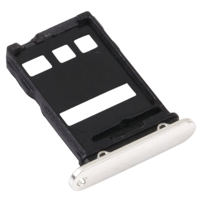 SIM Card Tray + NM Card Tray for Huawei Mate 40 (Silver) by buy2fix