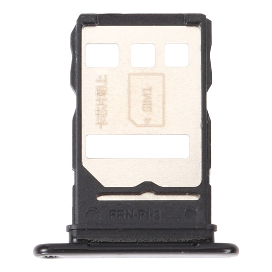 SIM Card Tray + NM Card Tray for Huawei Enjoy 20 Plus 5G (Black) by buy2fix