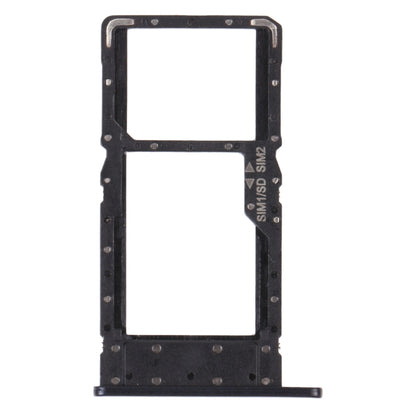 SIM Card Tray + SIM Card Tray / Micro SD Card Tray for Huawei Maimang 9 (Black) by buy2fix