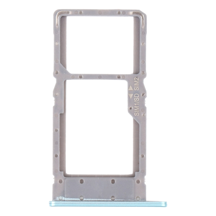 SIM Card Tray + SIM Card Tray / Micro SD Card Tray for Huawei Maimang 9 (Green) by buy2fix
