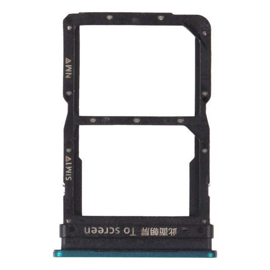 SIM Card Tray + NM Card Tray for Huawei Enjoy 20 Pro (Green) by buy2fix