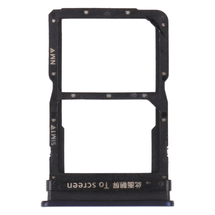 SIM Card Tray + NM Card Tray for Huawei Enjoy 20 Pro (Blue) by buy2fix