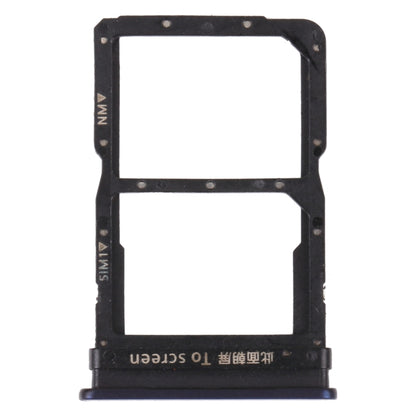SIM Card Tray + NM Card Tray for Huawei Enjoy 20 Pro (Blue) by buy2fix