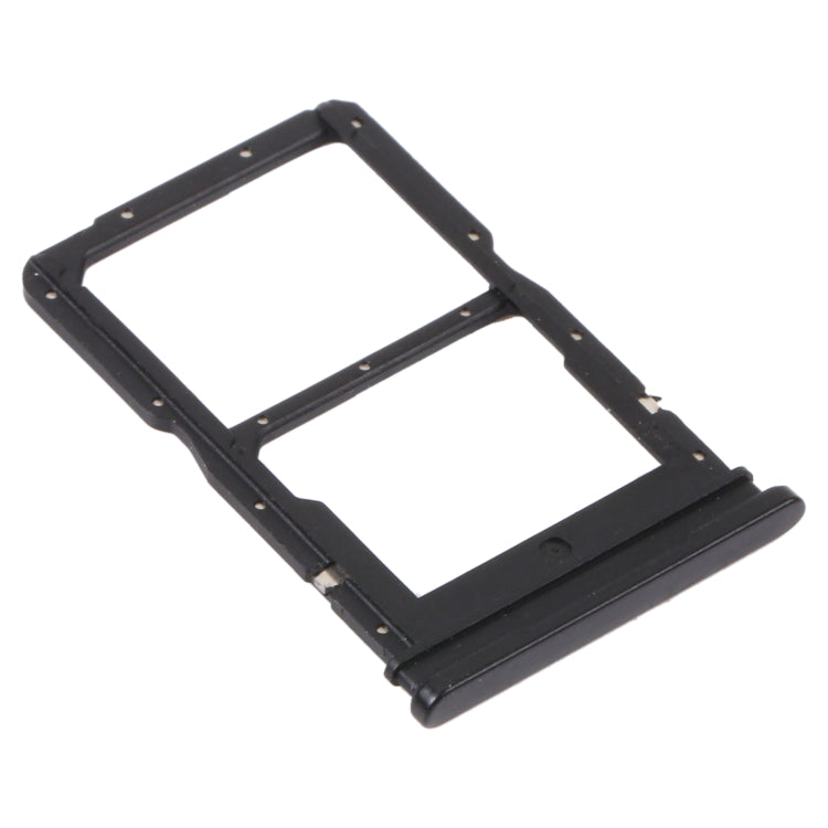 SIM Card Tray + NM Card Tray for Huawei P Smart S (Black) by buy2fix