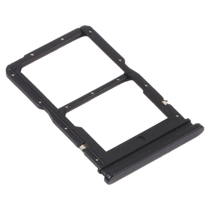SIM Card Tray + NM Card Tray for Huawei P Smart S (Black) by buy2fix