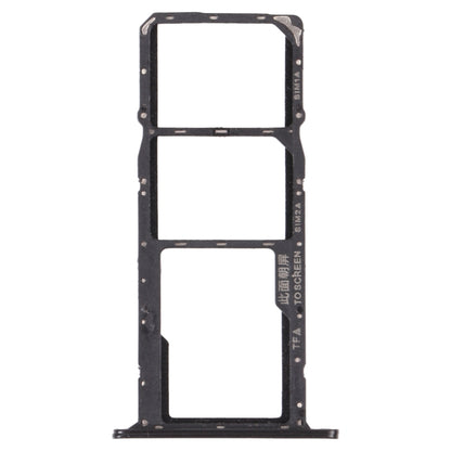 SIM Card Tray + SIM Card Tray + Micro SD Card Tray for Honor 8S 2020 (Black) by buy2fix