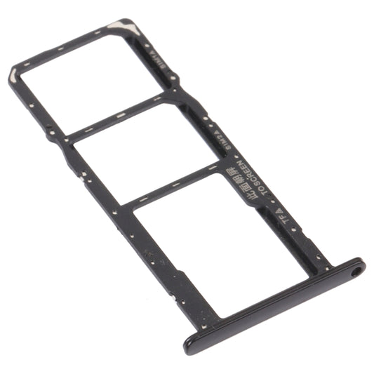 SIM Card Tray + SIM Card Tray + Micro SD Card Tray for Honor 8S 2020 (Black) by buy2fix