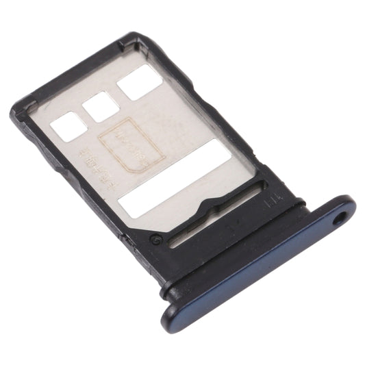 SIM Card Tray + SIM Card Tray / NM Card Tray for Honor X10 5G (Blue) by buy2fix