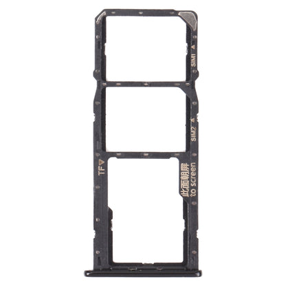 SIM Card Tray + SIM Card Tray + Micro SD Card Tray for Huawei Y5p (Black) by buy2fix