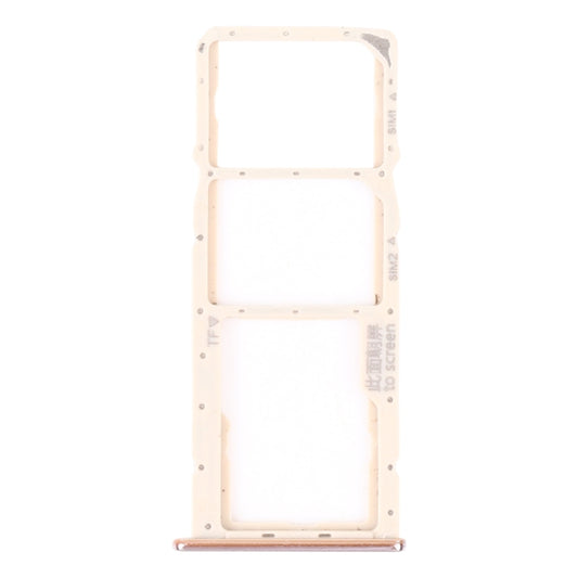 SIM Card Tray + SIM Card Tray + Micro SD Card Tray for Huawei Y5p (Gold) by buy2fix
