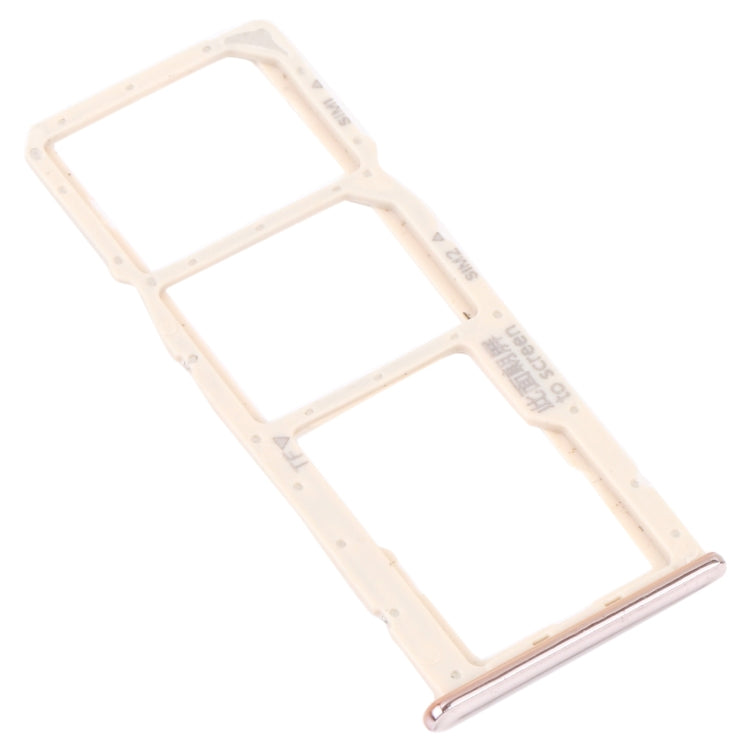 SIM Card Tray + SIM Card Tray + Micro SD Card Tray for Huawei Y5p (Gold) by buy2fix