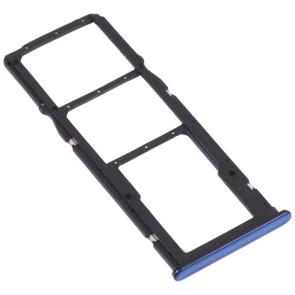 SIM Card Tray + SIM Card Tray + Micro SD Card Tray for Huawei Y5p (Blue) by buy2fix