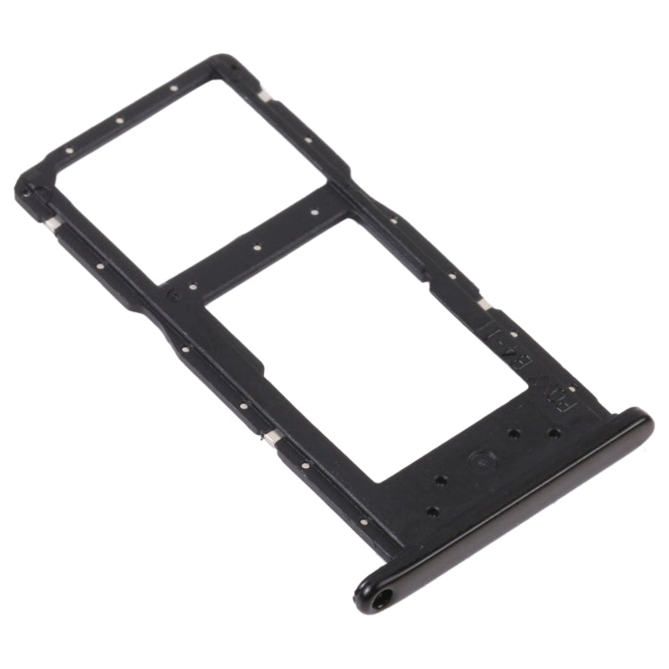 SIM Card Tray + SIM Card Tray / Micro SD Card Tray for Honor 9S (Black) by buy2fix