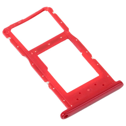 SIM Card Tray + SIM Card Tray / Micro SD Card Tray for Honor 9S (Red) by buy2fix
