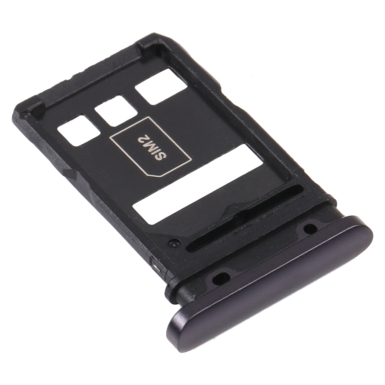 SIM Card Tray + SIM Card Tray for Huawei Nova 7 5G (Black) by buy2fix
